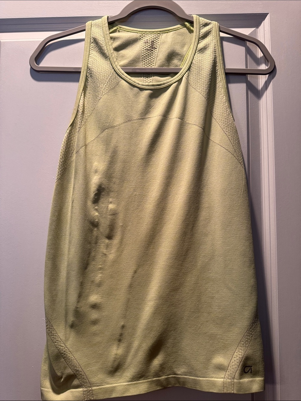 GAP Women's Lime Green Performance Tank Top